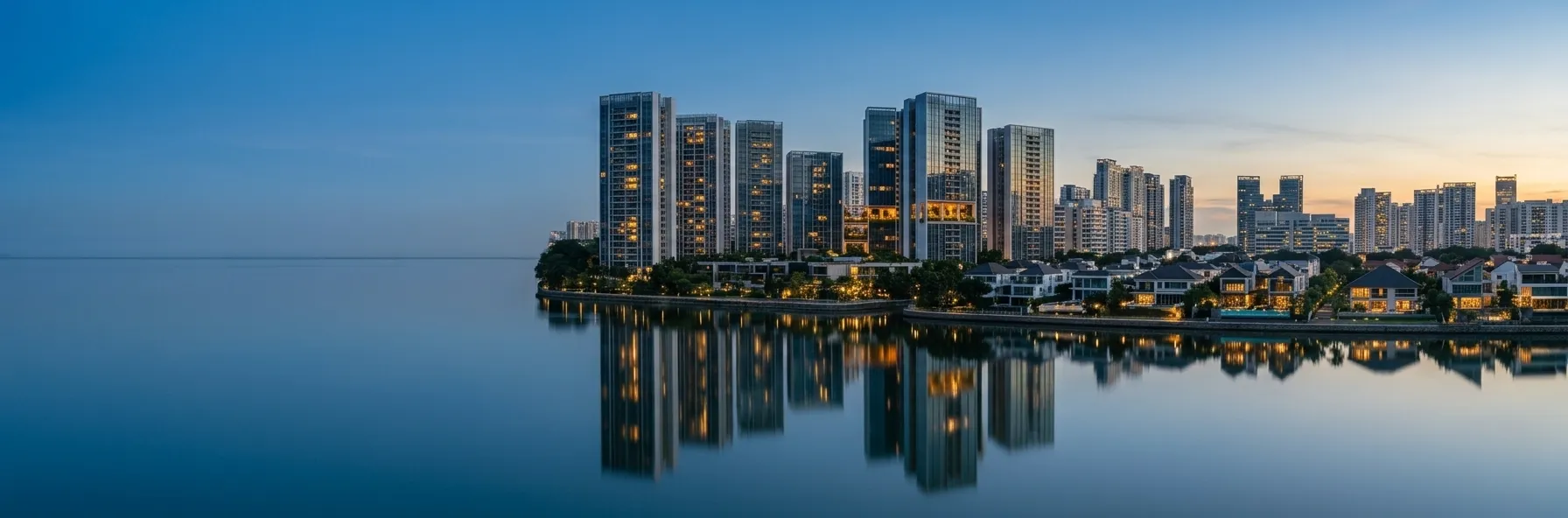 Singapore skyline architecture